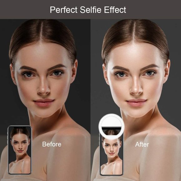 QIAYA Accessories - Selfie Ring Light Clip for Phone/Tablet Camera